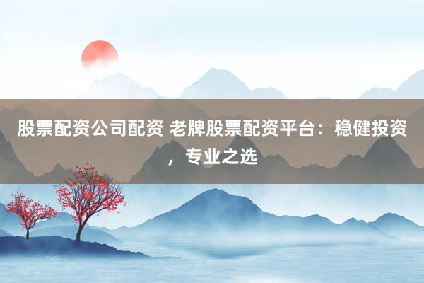 股票配资公司配资 老牌股票配资平台：稳健投资，专业之选
