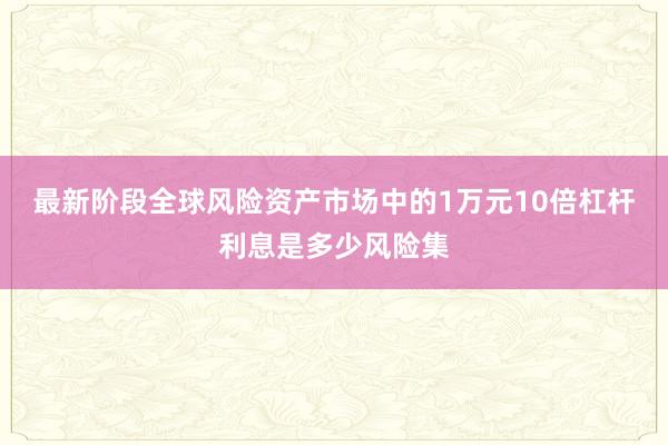 最新阶段全球风险资产市场中的1万元10倍杠杆利息是多少风险集