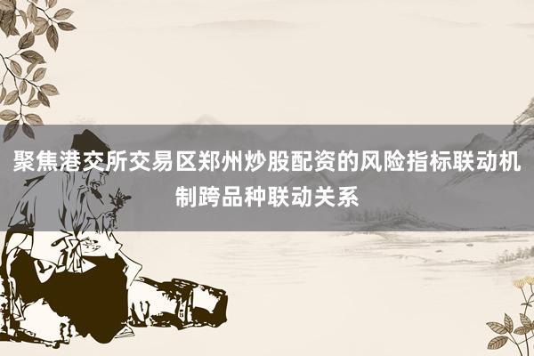 聚焦港交所交易区郑州炒股配资的风险指标联动机制跨品种联动关系