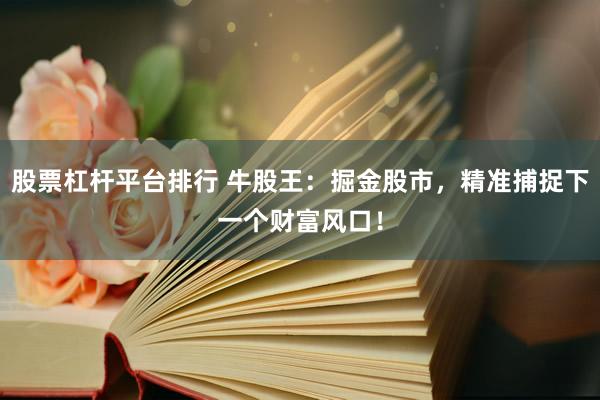 股票杠杆平台排行 牛股王：掘金股市，精准捕捉下一个财富风口！