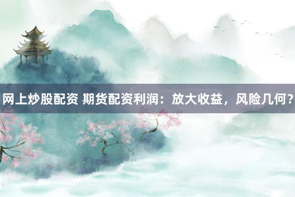 网上炒股配资 期货配资利润：放大收益，风险几何？