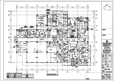 滁州某医院新病房楼暖通设计施工图