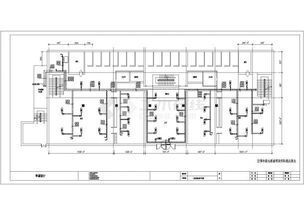 某地三层综合运动馆暖通空调系统设计施工图纸