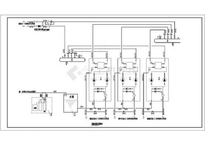 某工程换热站及水泵房给排水设计施工图(暖通)