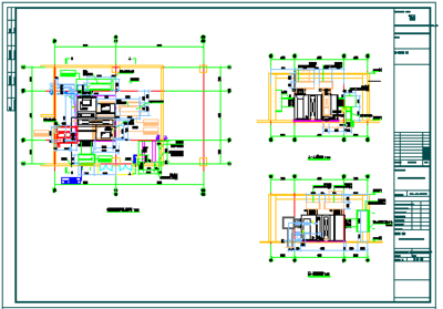 某地二十七层商业综合暖通设计施工图(商住楼CAD)