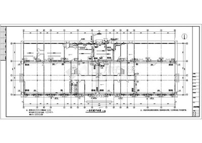 某地四层办公楼给排水及暖通设计施工图