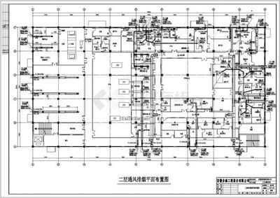 洁净厂房暖通设计施工图(超全)