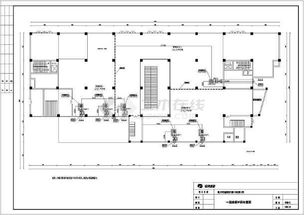 铜川市百盛国贸大厦排烟以及暖通设计施工图纸